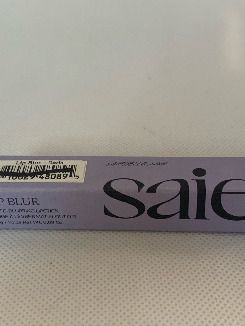 Saie Lip Blur Matte-Blurring Lipstick in Dada NIB